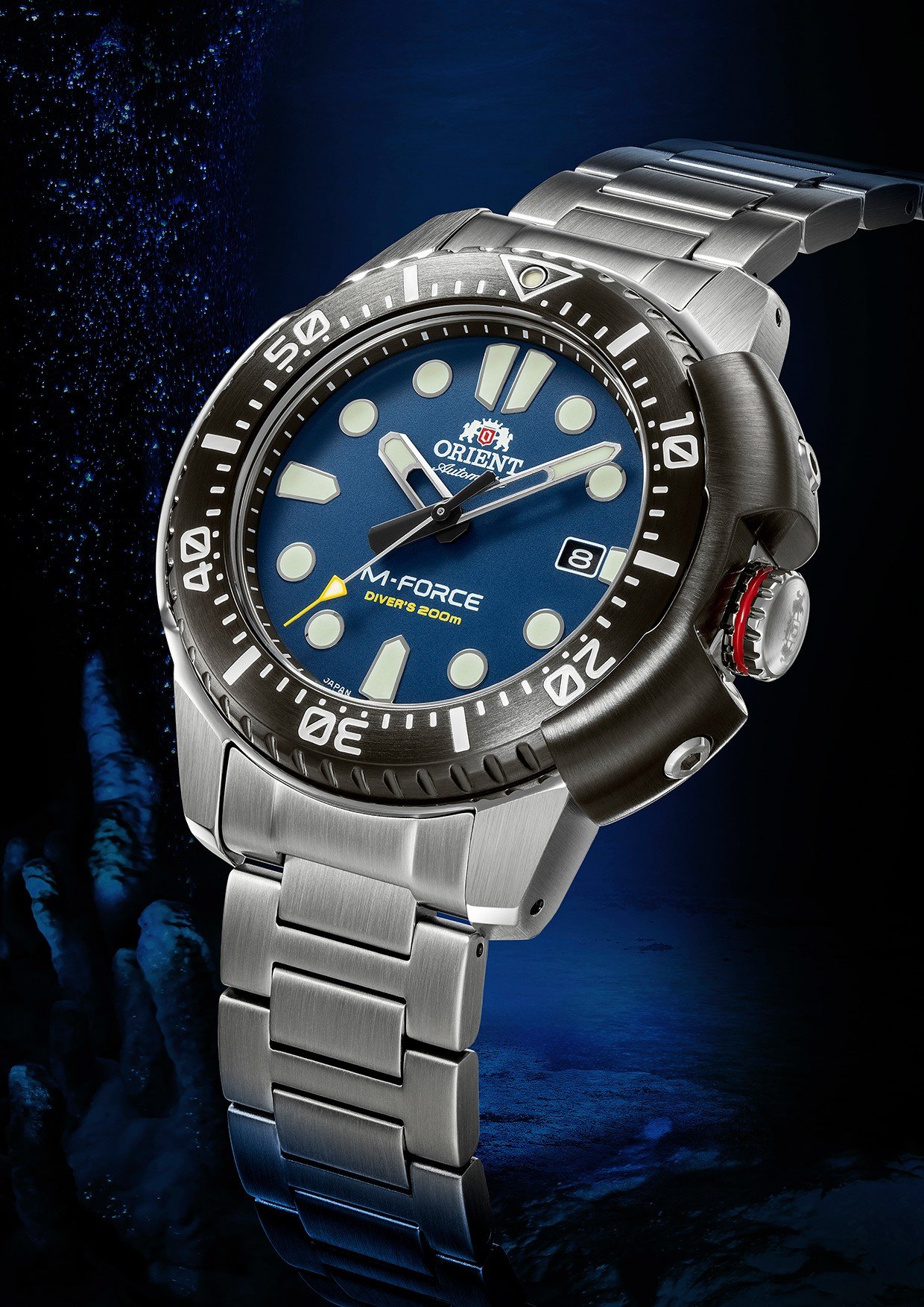 Часы Orient M-Force Dive Watch — ретро-современный ISO-дайвер менее чем за 500 долларов
