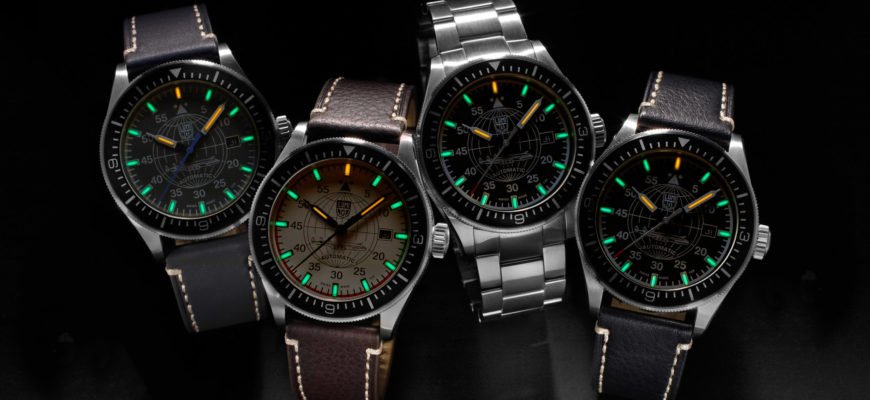 Luminox представляет новые часы для пилотов, вдохновленные самолетами Lockheed Martin