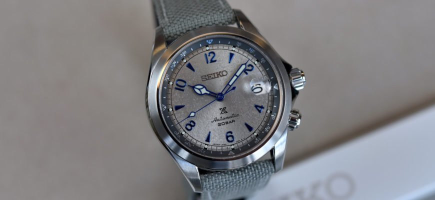 Seiko выпускает красивые часы Prospex Alpinist «Rock Face» SPB335J1.