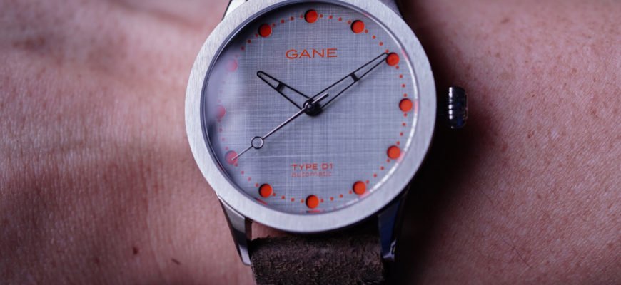 GANE Watches представляет Fiery Type D1 Ember