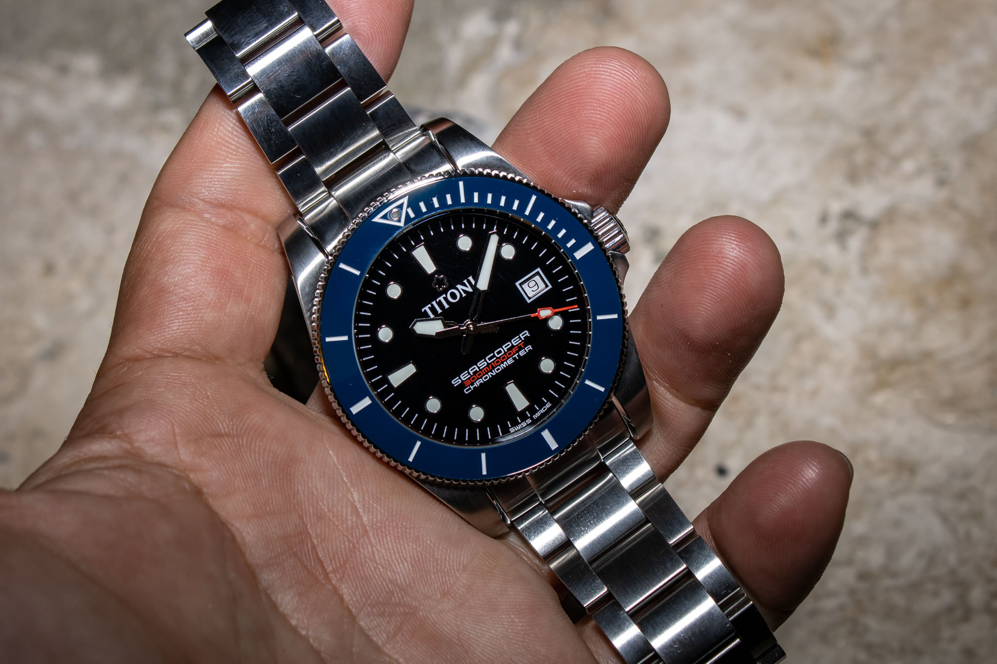 Дайверские наручные часы: TITONI Seascoper 300