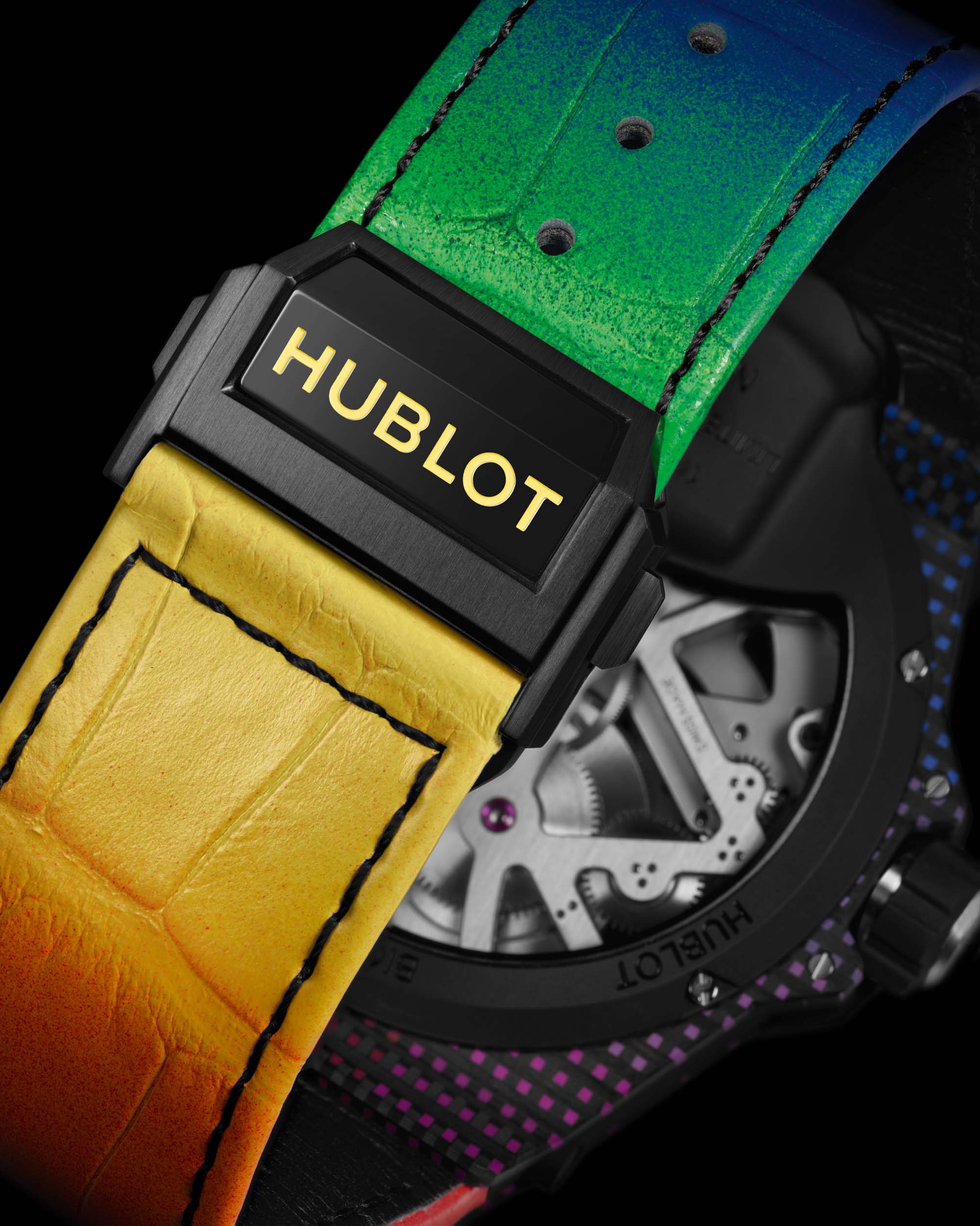 Hublot представляет часы MP-09 Tourbillon Bi-Axis Rainbow 3D Carbon
