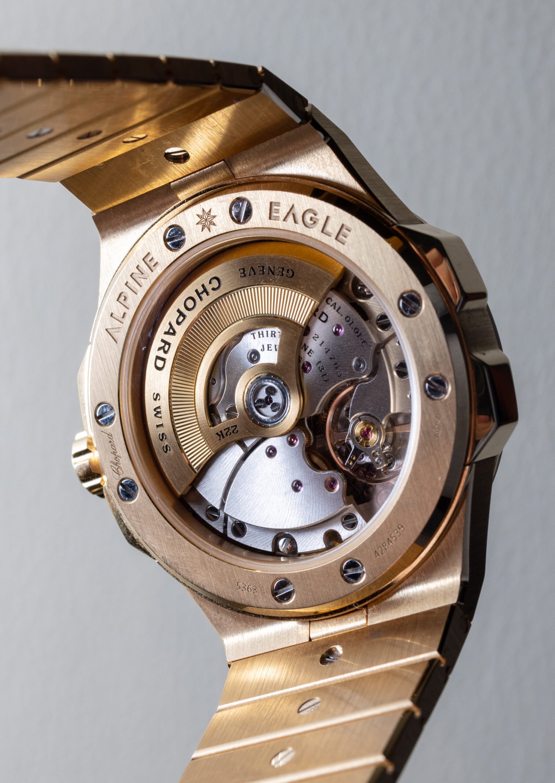 Наручные часы: Chopard Alpine Eagle 41 мм 18k золота
