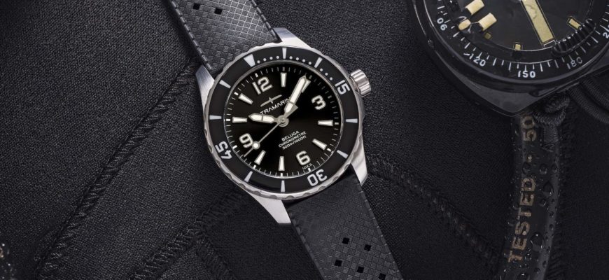 Ultramarine представляет Beluga – прочные часы для дайвинга, полностью изготовленные в Швейцарии