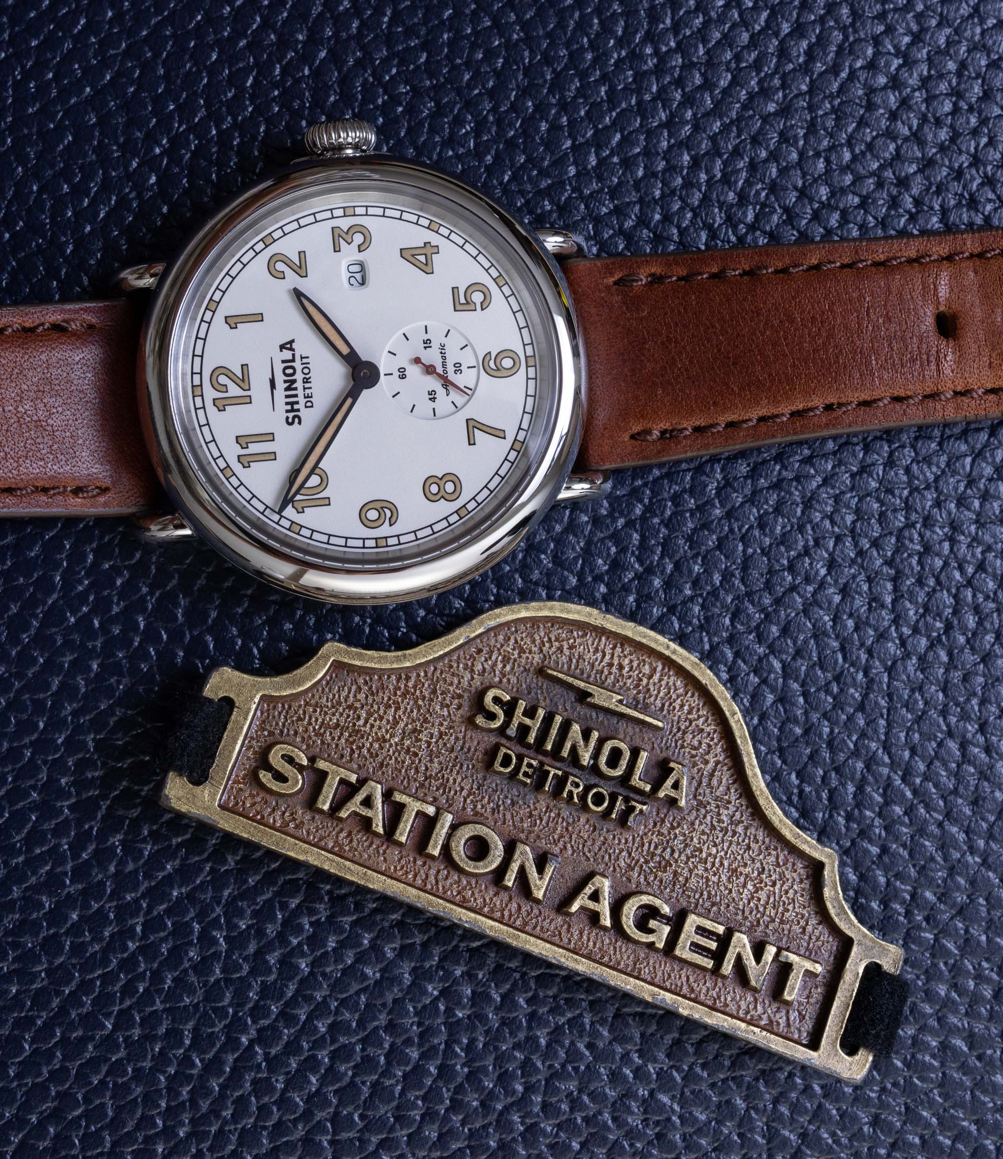 Обзор часов: Shinola Runwell Station Agent с автоматическим механизмом