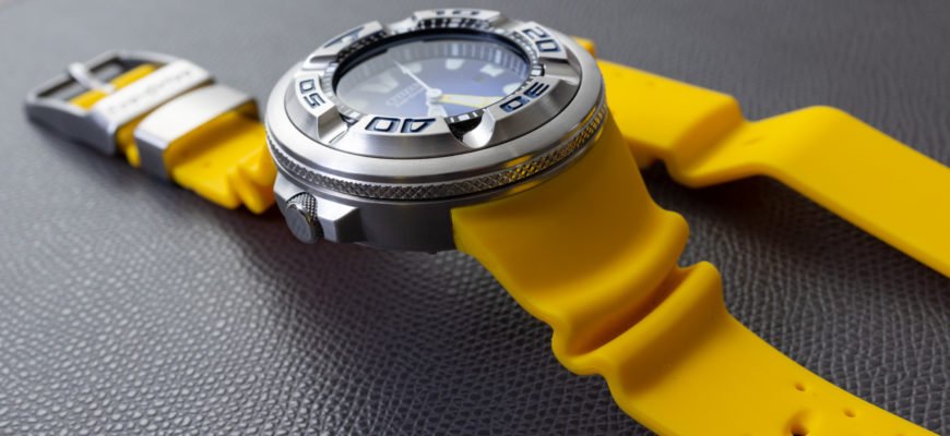 Обзор часов: Citizen Promaster Eco-Drive Dive ‘Ecozilla’ BJ8058-06L