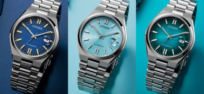 Представляем новые (и очень крутые) модели часов Citizen Tsuyosa