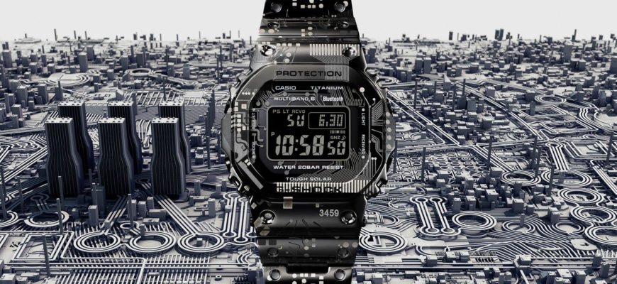 Casio представляет часы G-Shock GMWB5000TCC