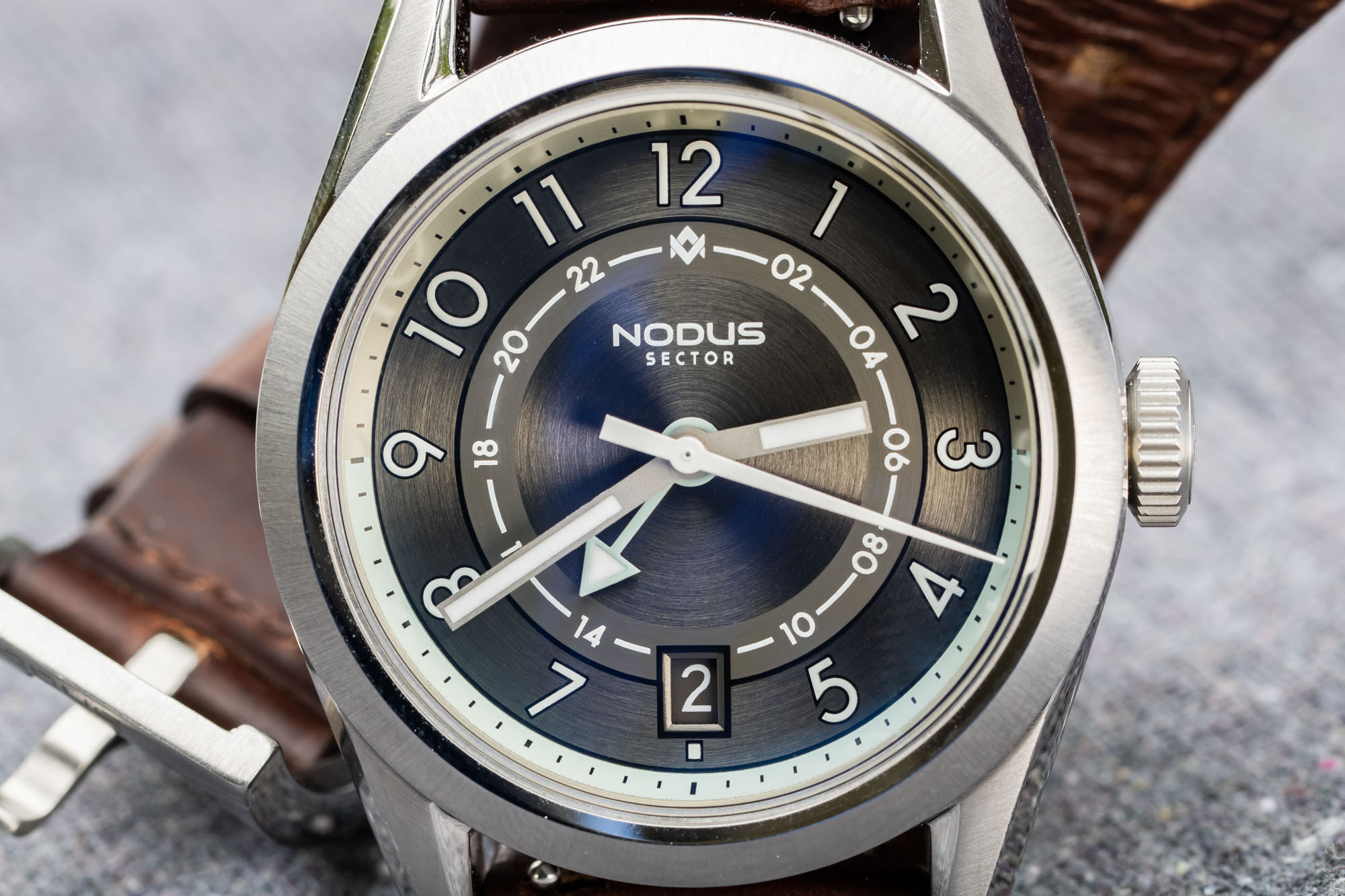 Обзор наручных часов: Nodus Sector GMT