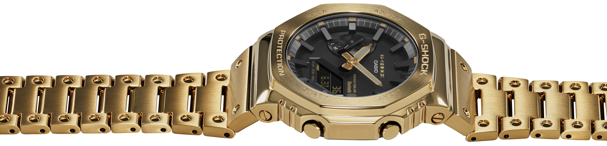 Первый взгляд: G-Shock расширяет свою полностью золотую линию часами CASIO GMB2100GD-9A
