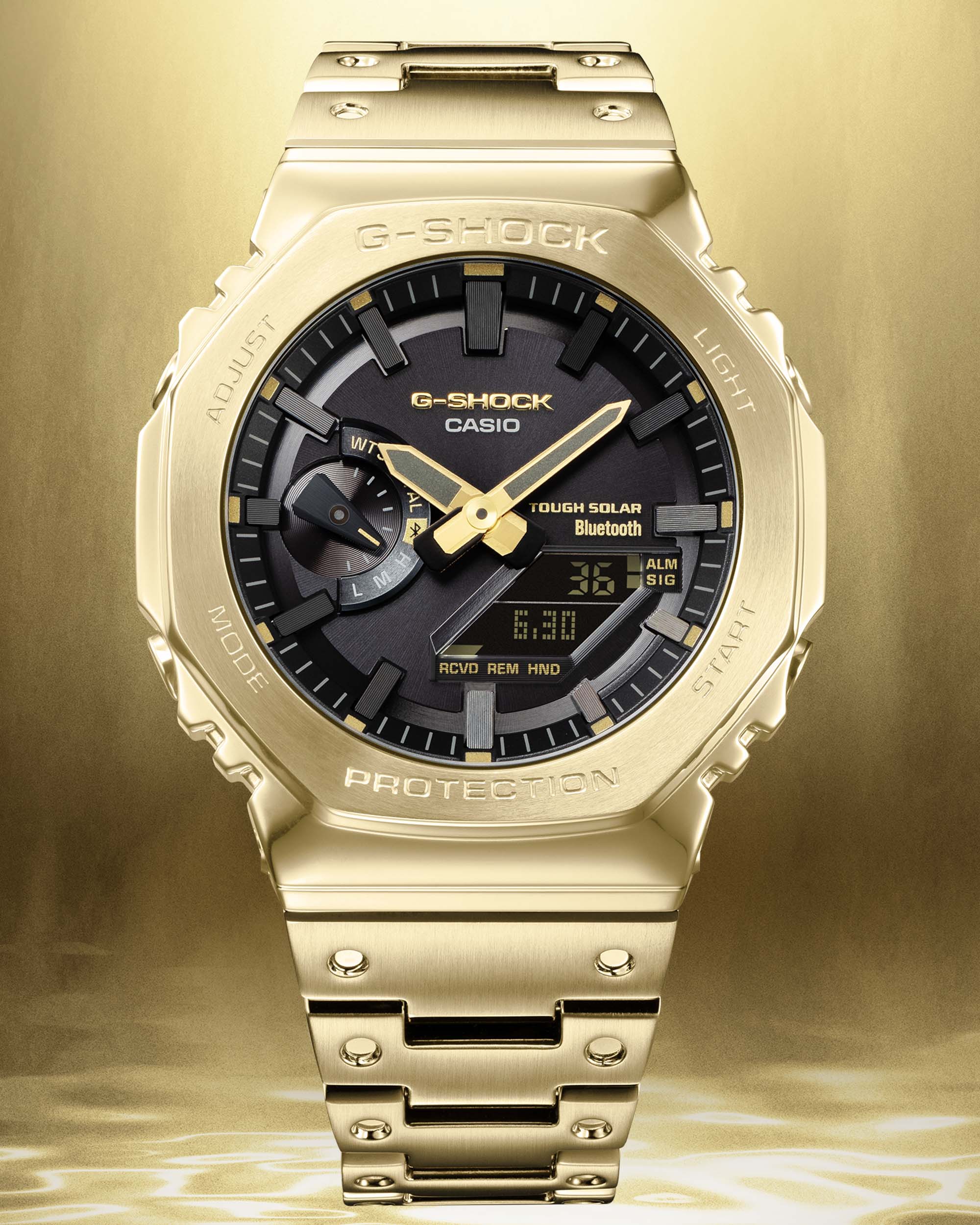 Первый взгляд: G-Shock расширяет свою полностью золотую линию часами CASIO GMB2100GD-9A