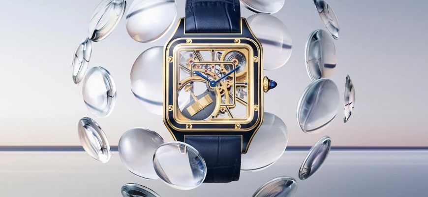 Первый взгляд на трио скелетонизированных часов Cartier Santos-Dumont