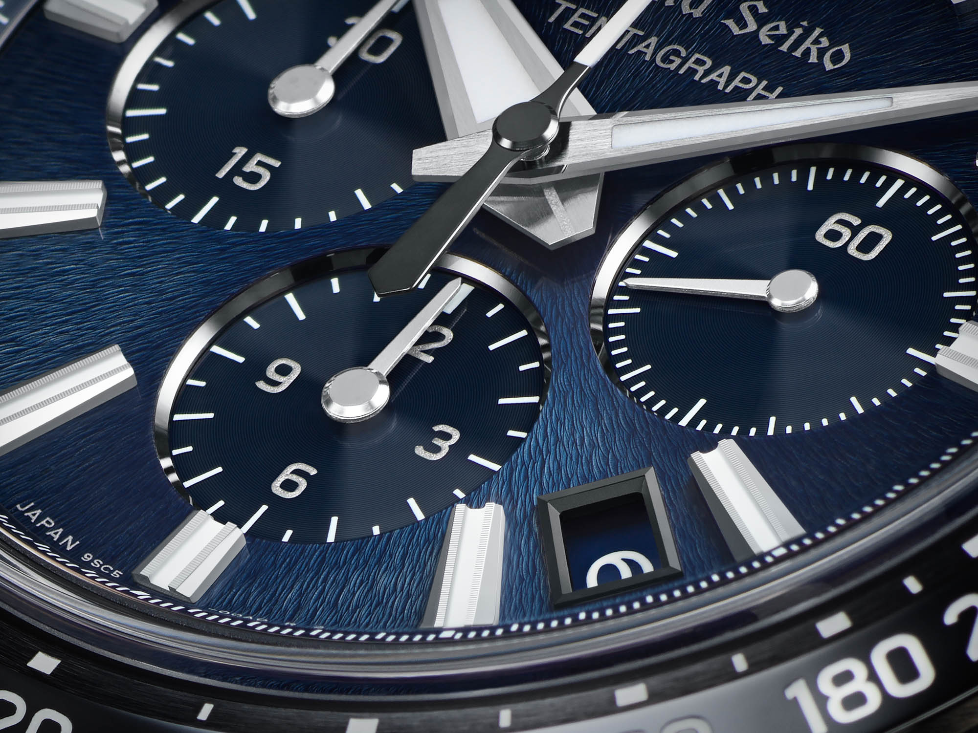 Часы Grand Seiko Tentagraph SLGC001 - первый в истории бренда механический хронограф