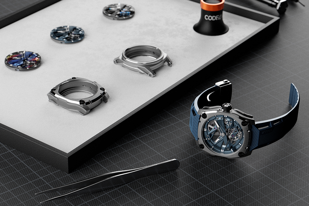 CODE41 выпускает часы T360 Tourbillon с двумя вариантами корпуса и множеством вариантов персонализации