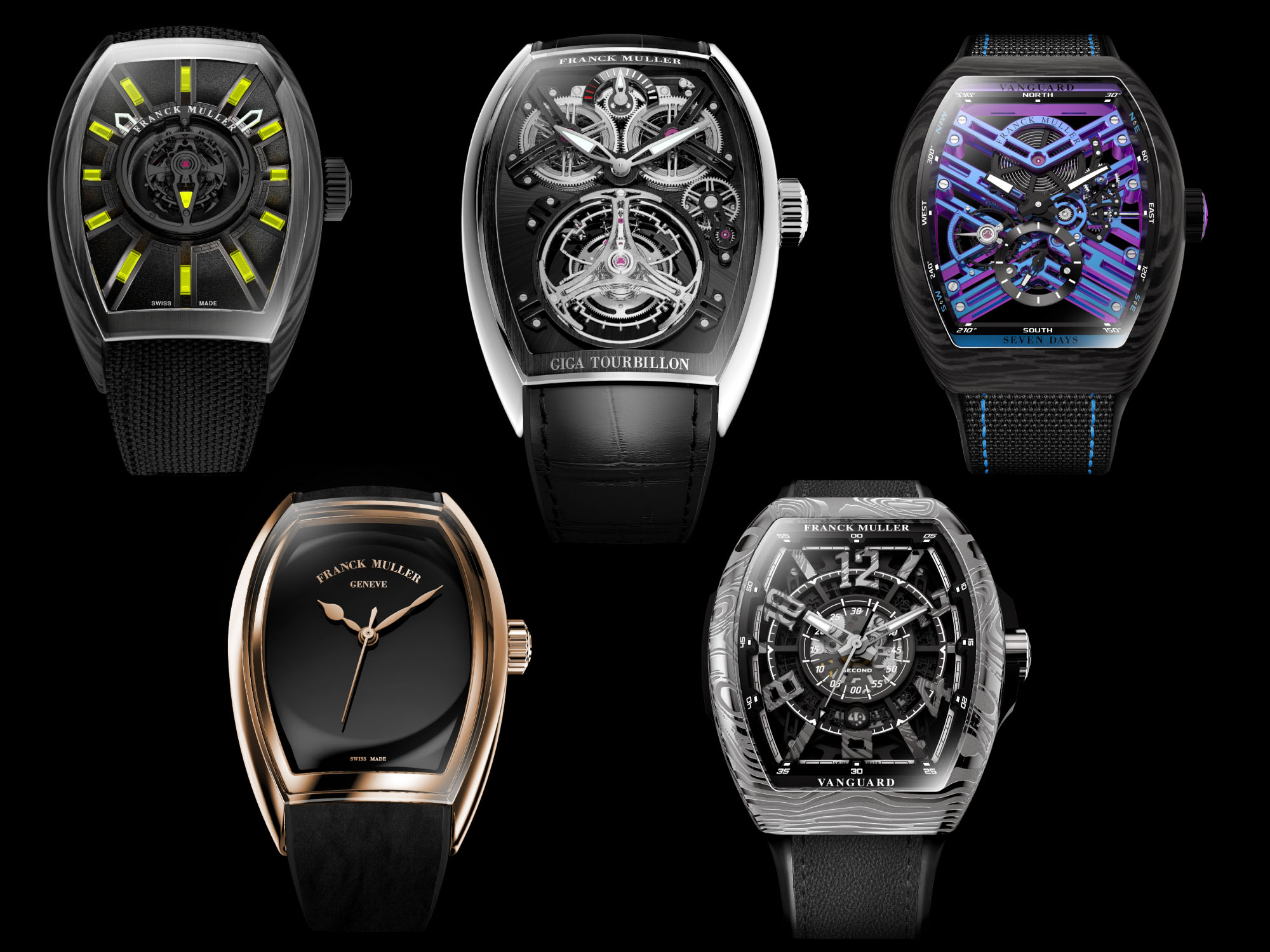 5 выдающихся новых часов Franck Muller
