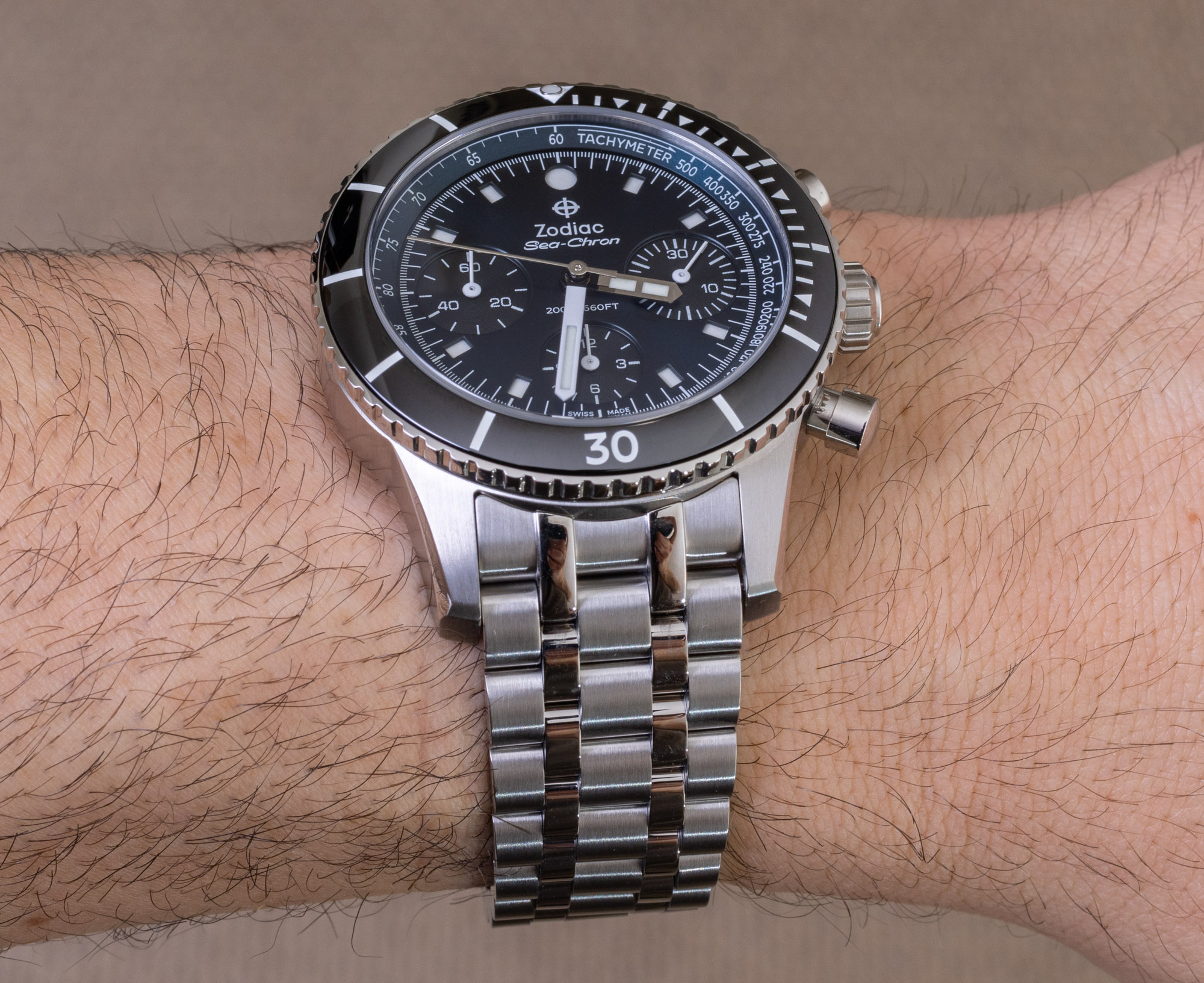 Обзор часов: Zodiac Sea-Chron Diver's Chronograph