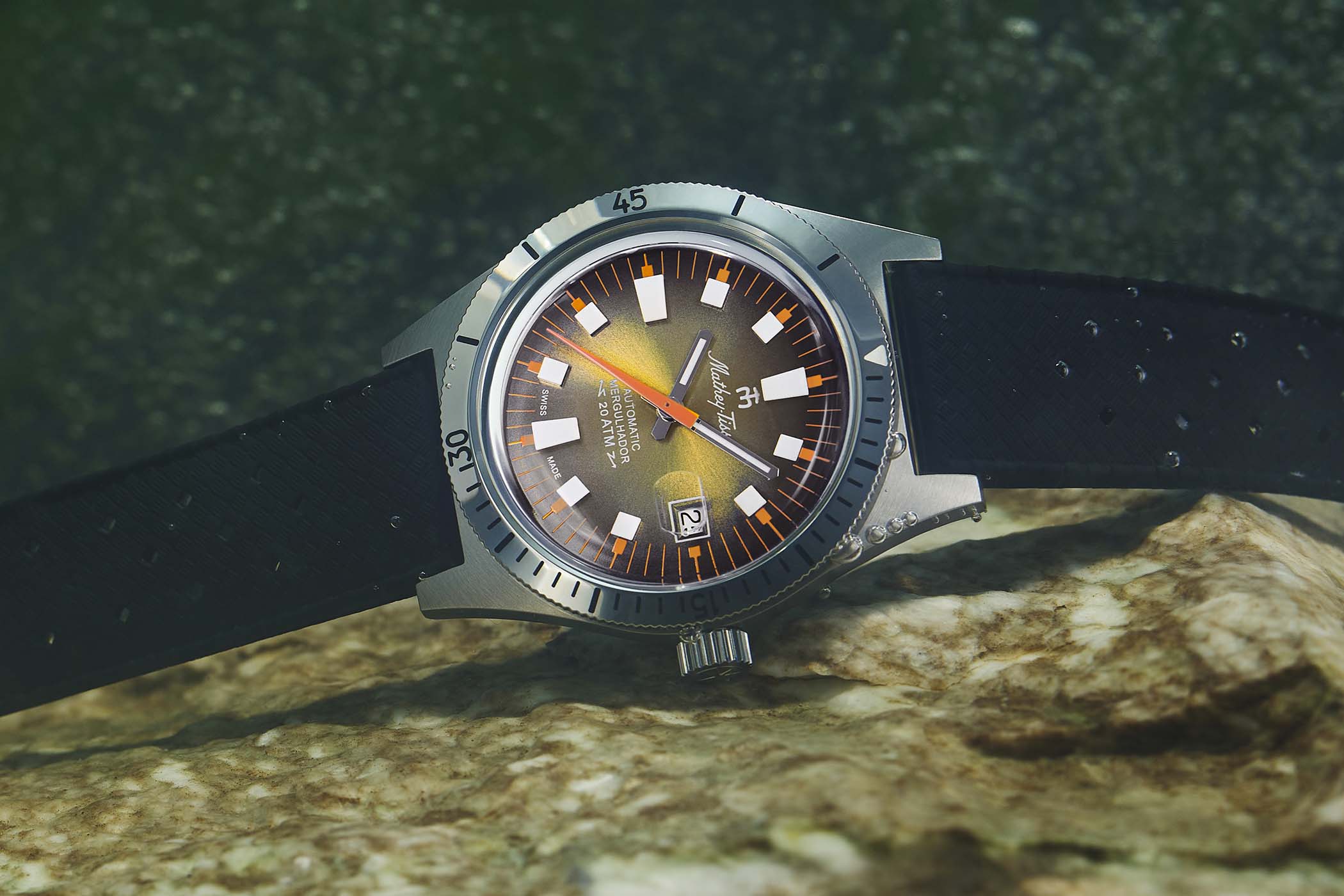 Представляем часы Mathey-Tissot x Massena LAB Mergulhador Skin Diver