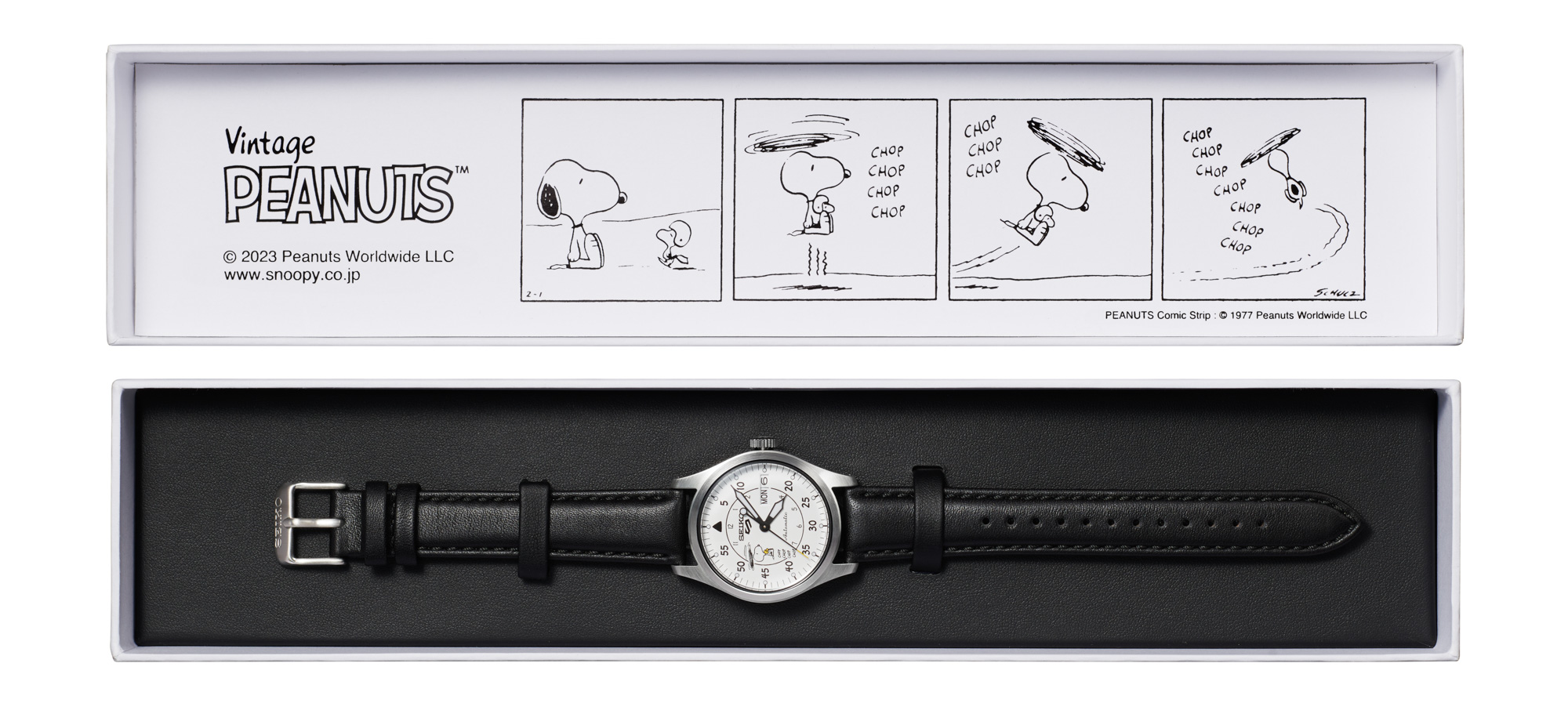 Новинка: наручные часы Seiko 5 Sports, посвященные 55-летию Peanuts