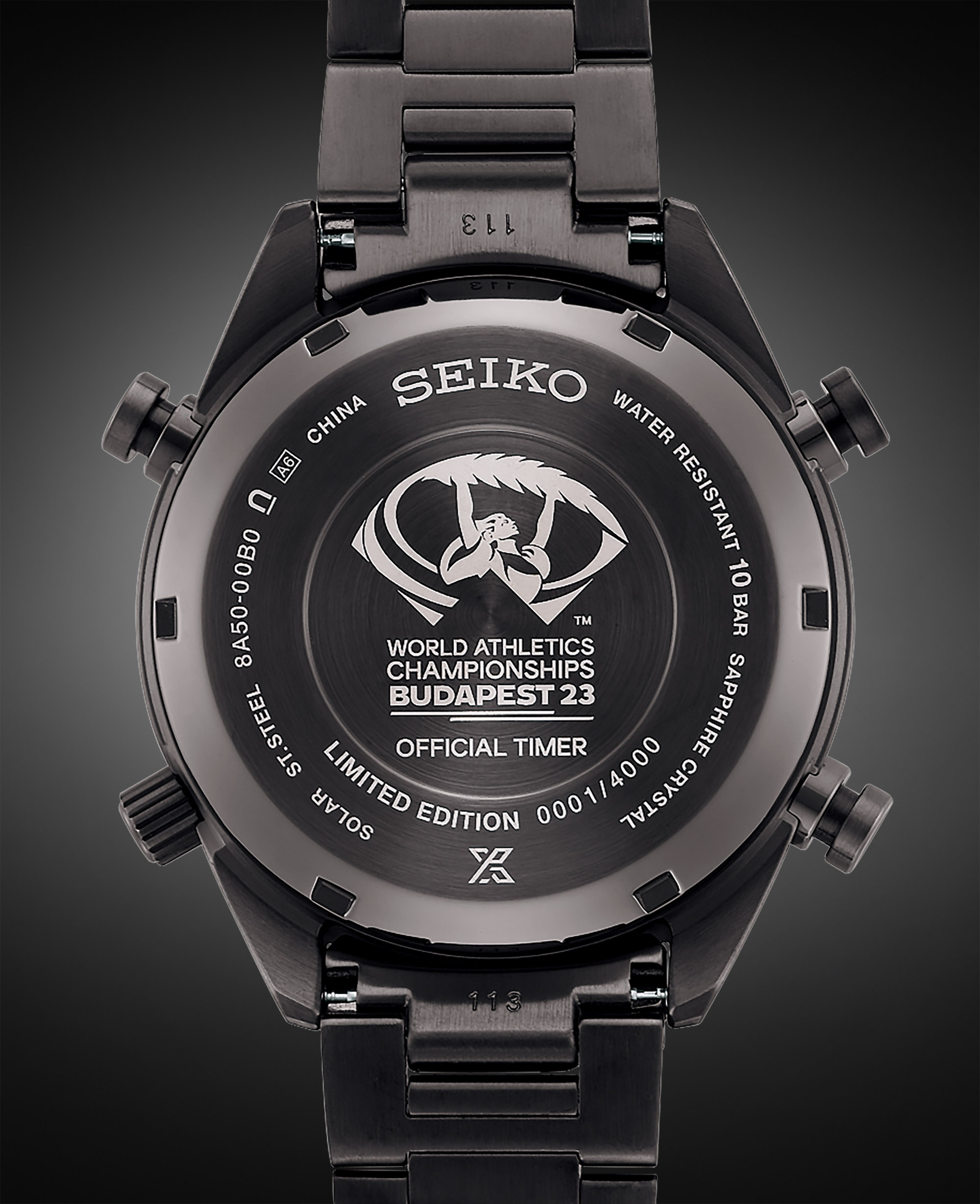 Обзор часов Seiko Prospex Speedtimer Solar Chronograph для чемпионата мира по легкой атлетике в Будапеште