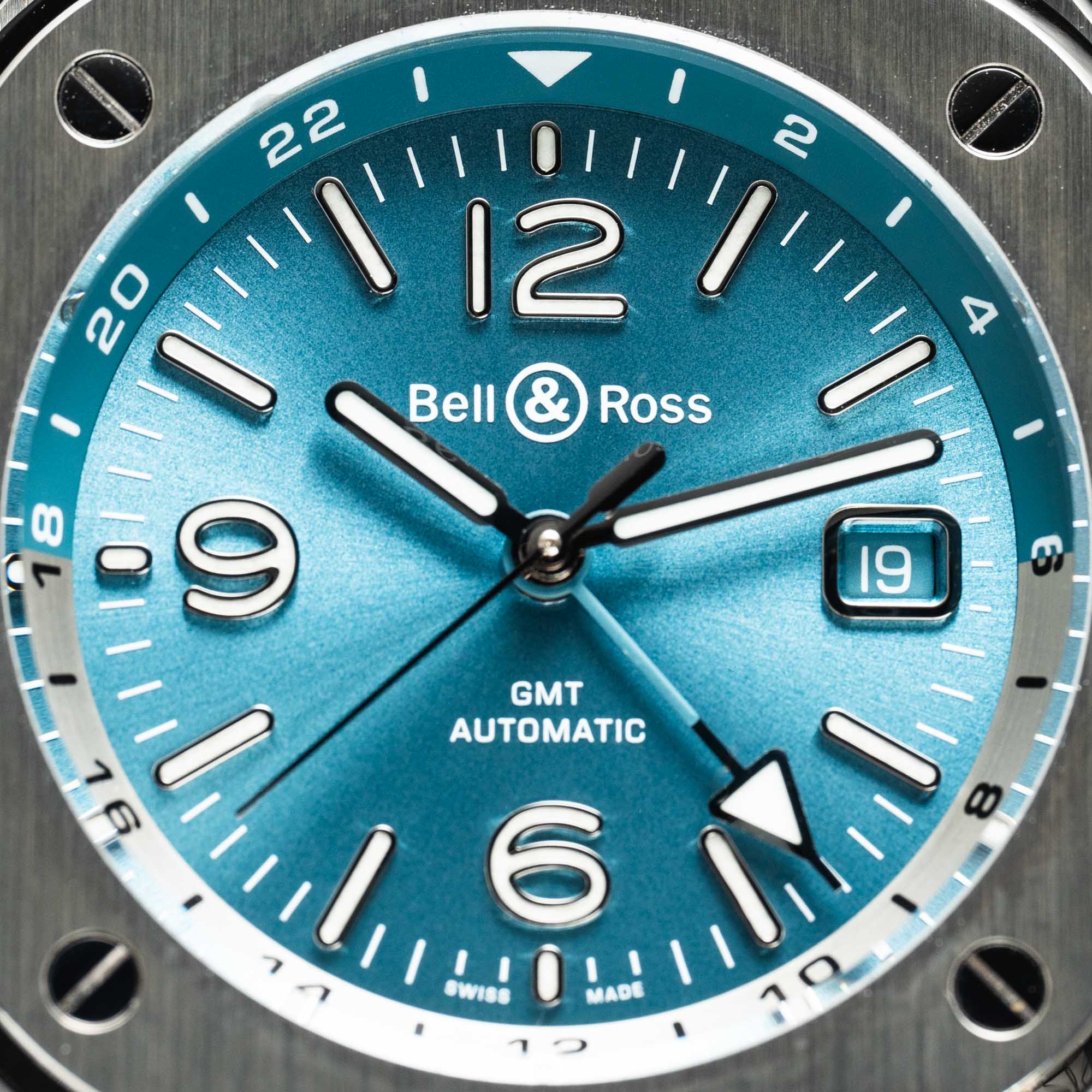 Часы Bell & Ross BR 05 GMT Sky Blue