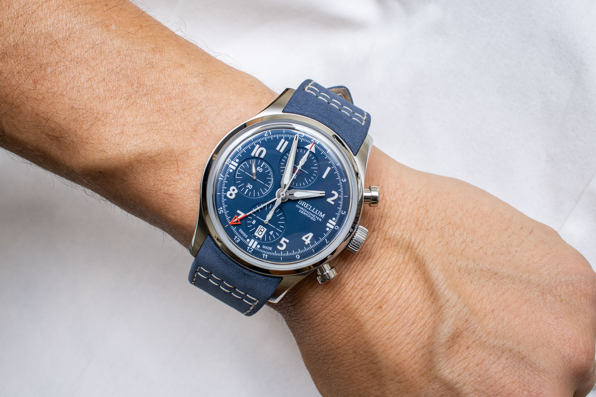 Часы Brellum Pilot LE.2 GMT Chronometer