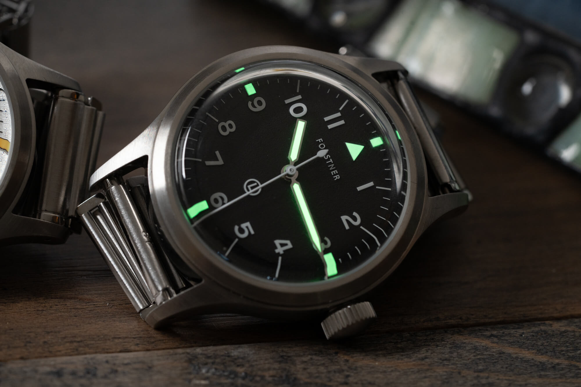 Часы Forstner Pilot Watch Ref. F-6B/346 переосмысливают военную классику