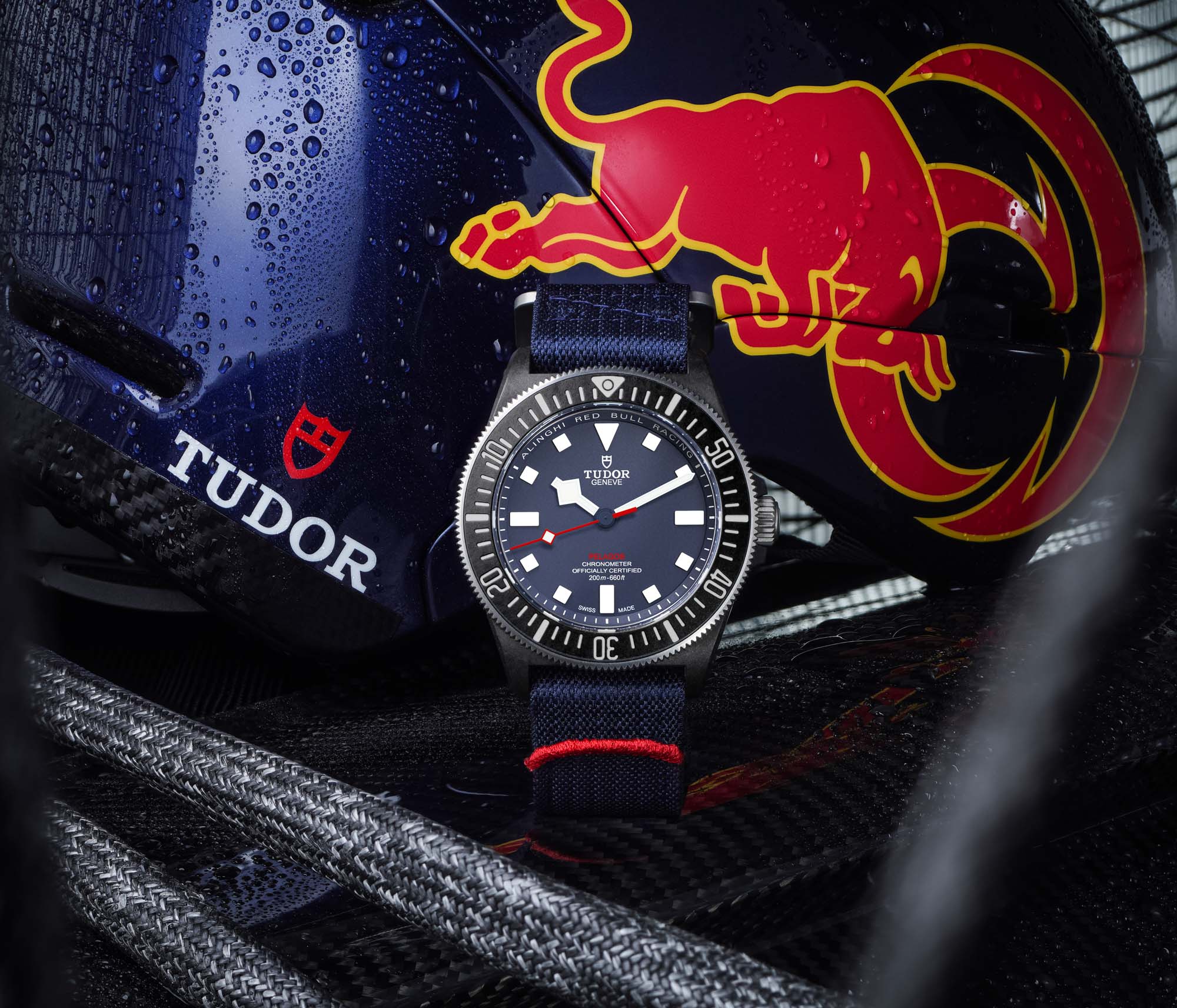 Tudor выпускает новый хронограф с часами Pelagos FXD Chrono Alinghi Red Bull Racing Edition