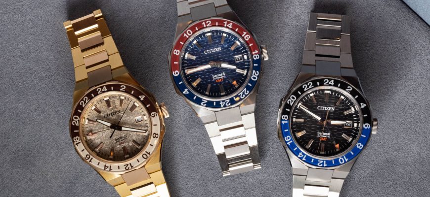 Проверяем японские наручные часы Citizen Series 8 GMT
