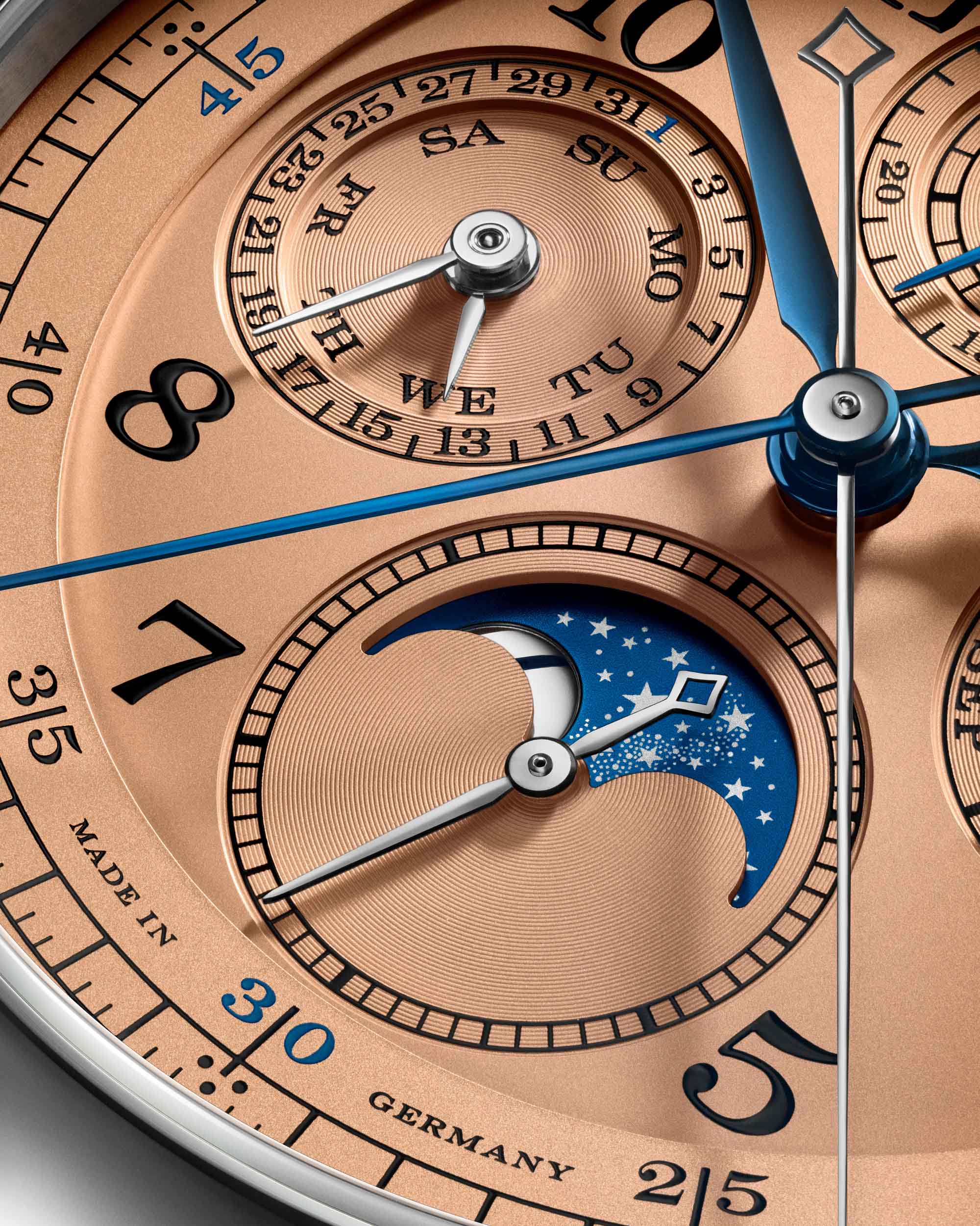 Новинка: часы A. Lange & Söhne 1815 Rattrapante с вечным календарем
