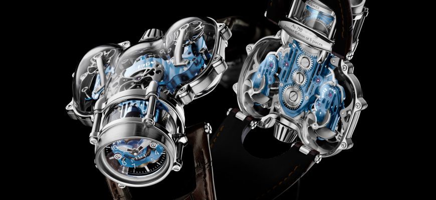 Новинка: Наручные часы MB&F HM9 Sapphire Vision