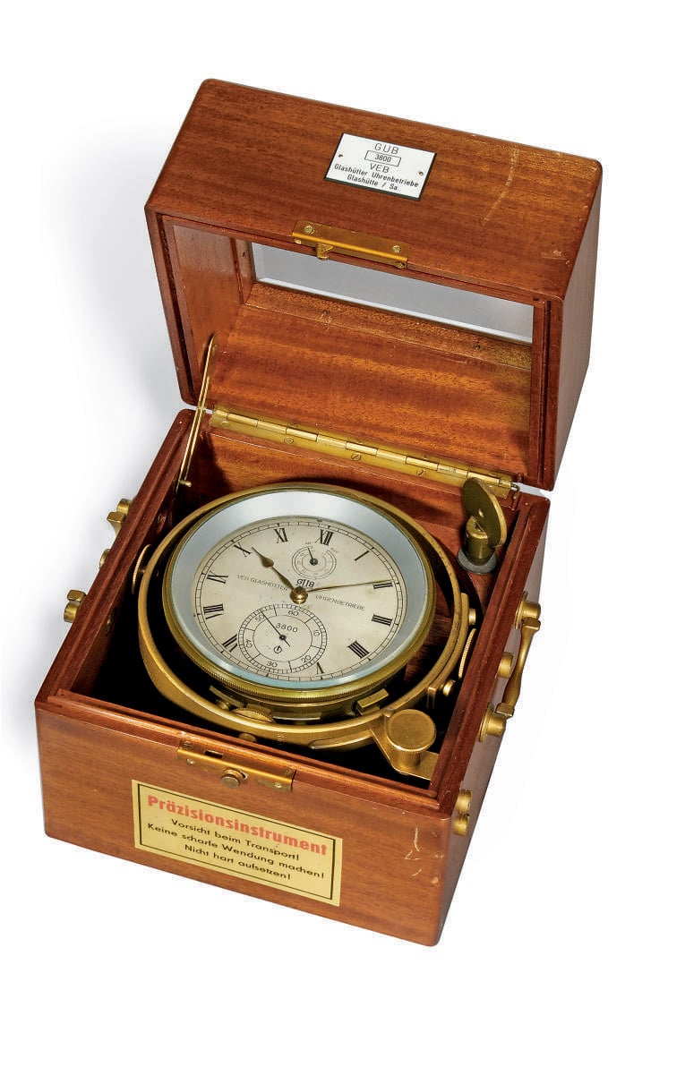 Обновленный хронометр Glashütte Original Senator из белого золота