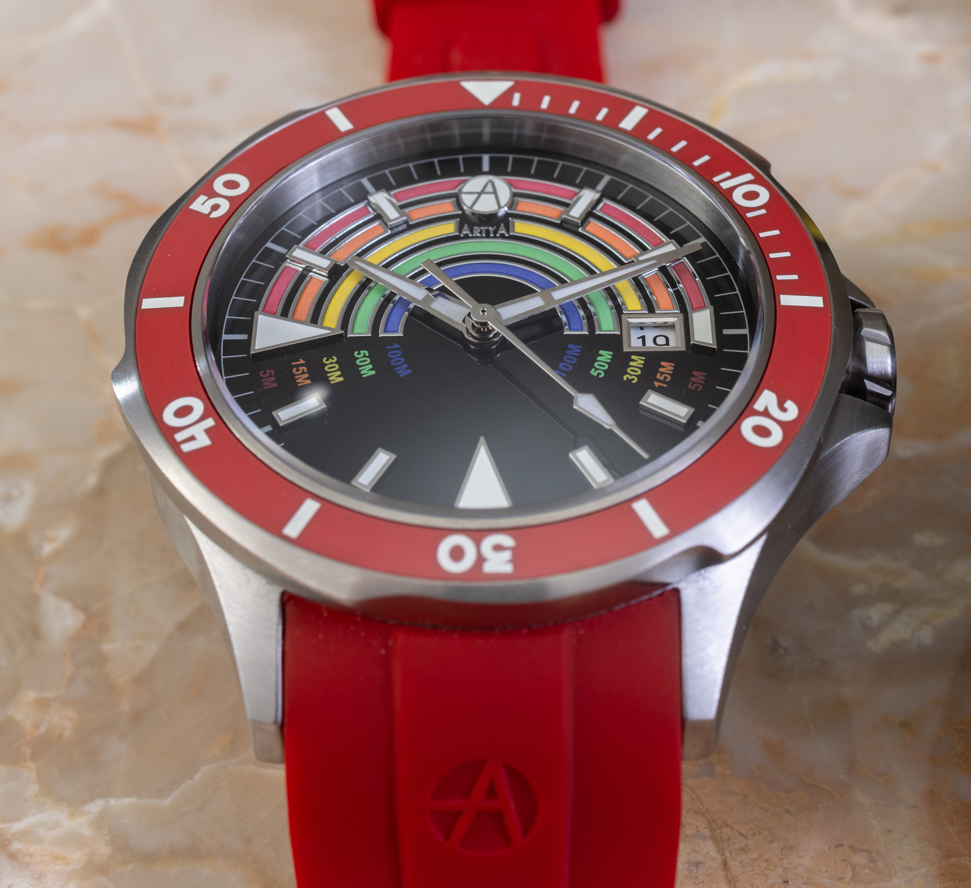 Обзор часов: ArtyA Son Of Sea Wave Ripple & Color Depth Gauge Divers