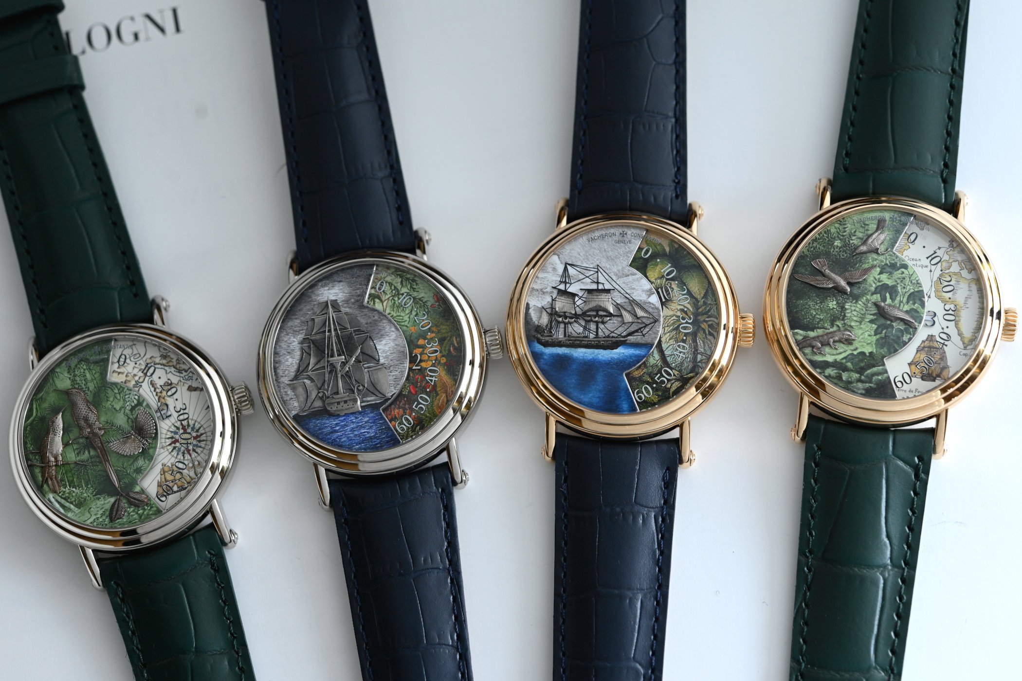 Коллекция часов Vacheron Constantin Métiers d'Art, посвященная исследователям-натуралистам