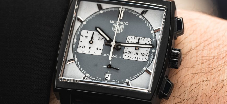 ОБЗОР: Лимитированная серия часов TAG Heuer Monaco Chronograph Night Driver Watch