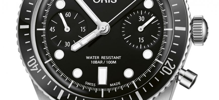 Откройте для себя потрясающий хронограф Oris Divers Sixty Five 40 мм!