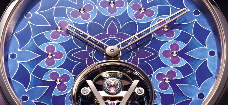 Представляем часы Louis Vuitton Tambour Moon Flying Tourbillon Kaleidoscope