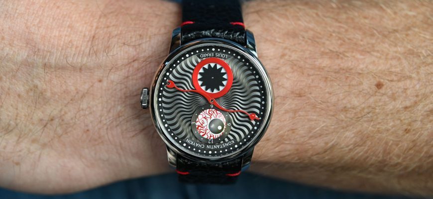 Откройте для себя завораживающие часы Louis Erard x Konstantin Chaykin Regulator Time-Eater II: шедевр часового сотрудничества