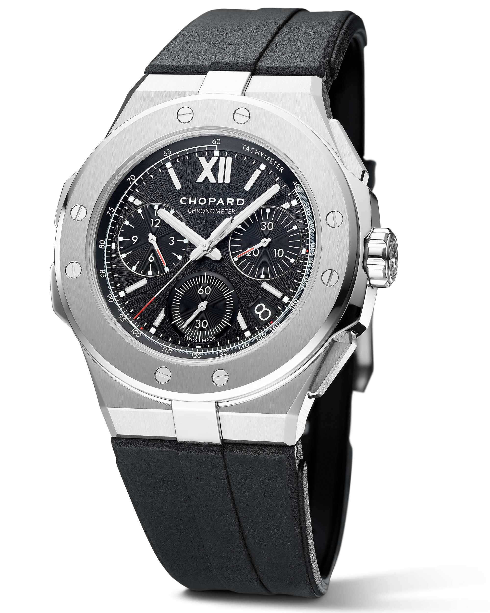 Часы Chopard Alpine Eagle XL Chrono сочетают в себе высокоточные функции и динамичный внешний вид