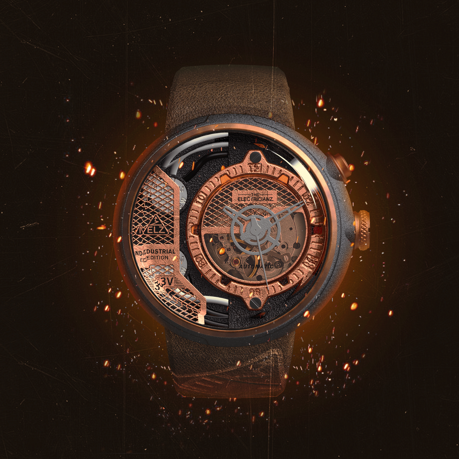 The Electricianz представляет новую коллекцию часов Mecaline