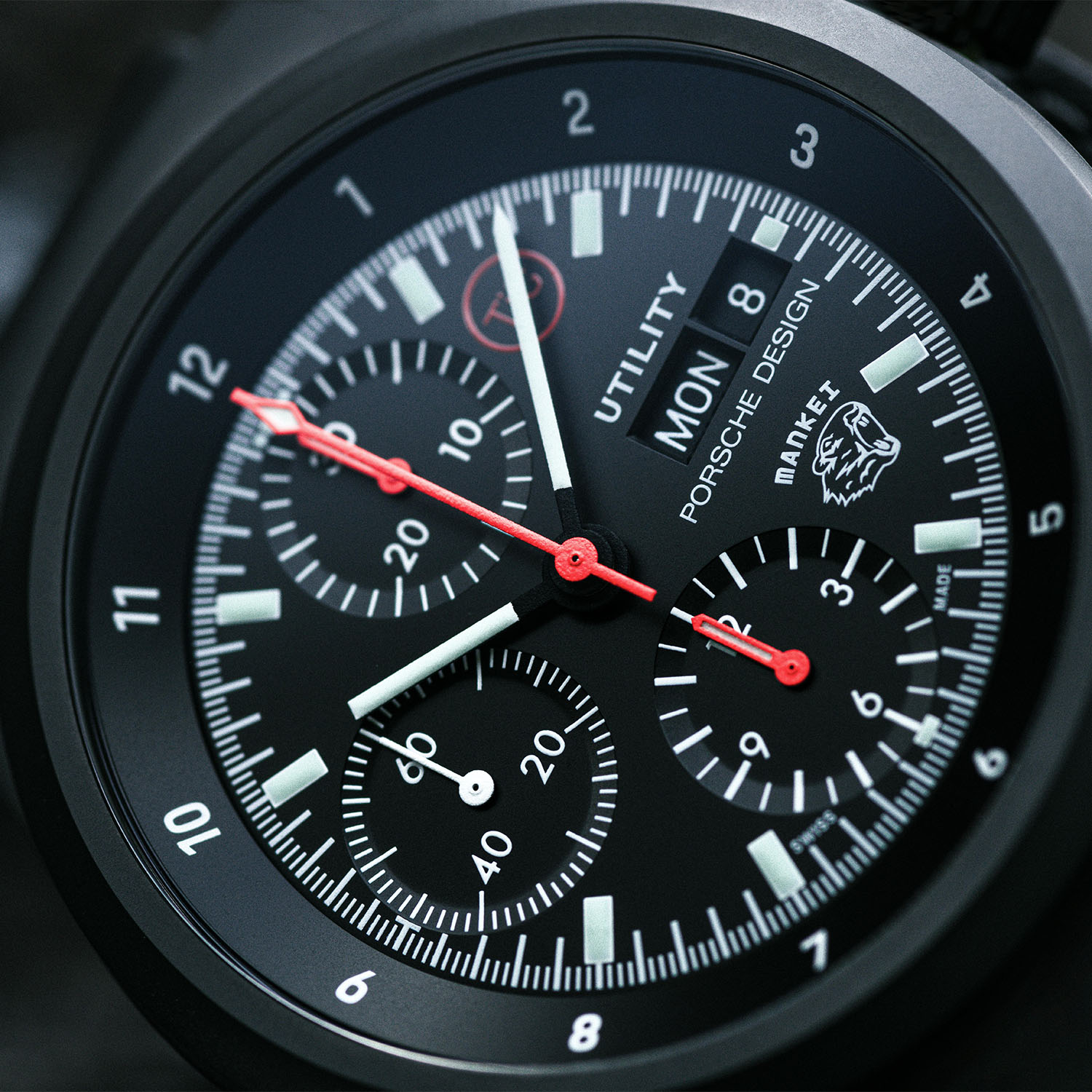 Представляем хронограф Porsche Design Chronograph 1 Utility, выполненный в военном стиле
