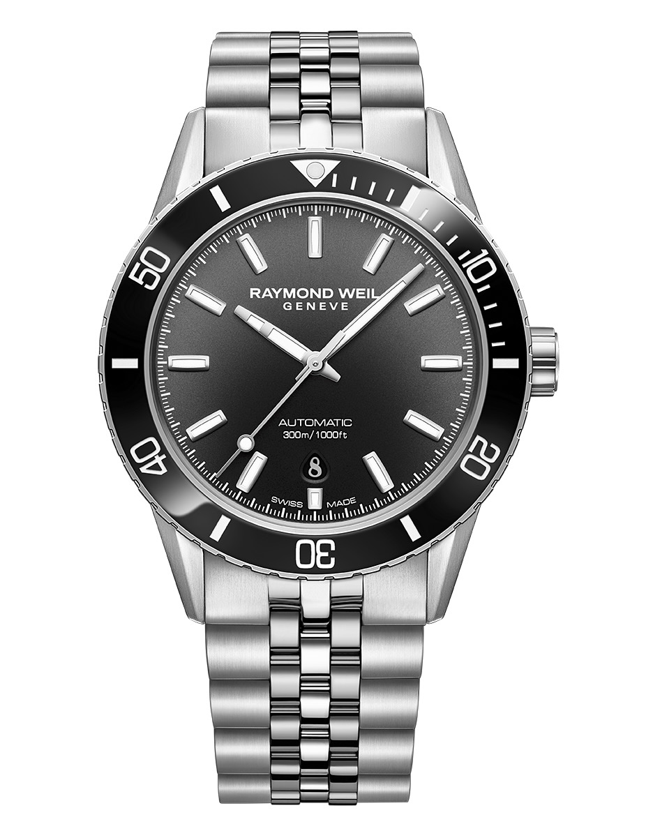 Новые часы RAYMOND WEIL Freelancer Diver Watch для подводного плавания