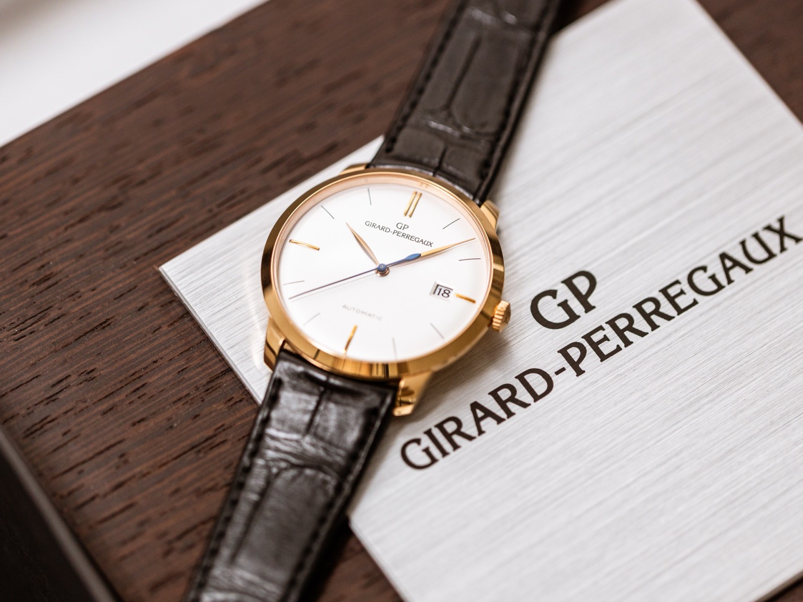 стильные часы Girard-Perregaux 1966