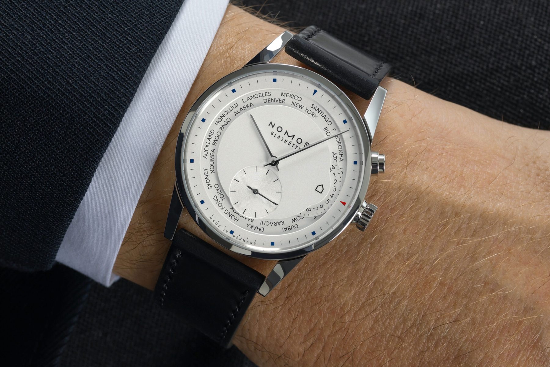 top 5 current dual-time watches Nomos Zurich