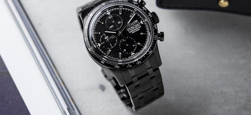 Brellum Pandial LE.5 DD DLC Full Black: часы, излучающие элегантность и стиль!