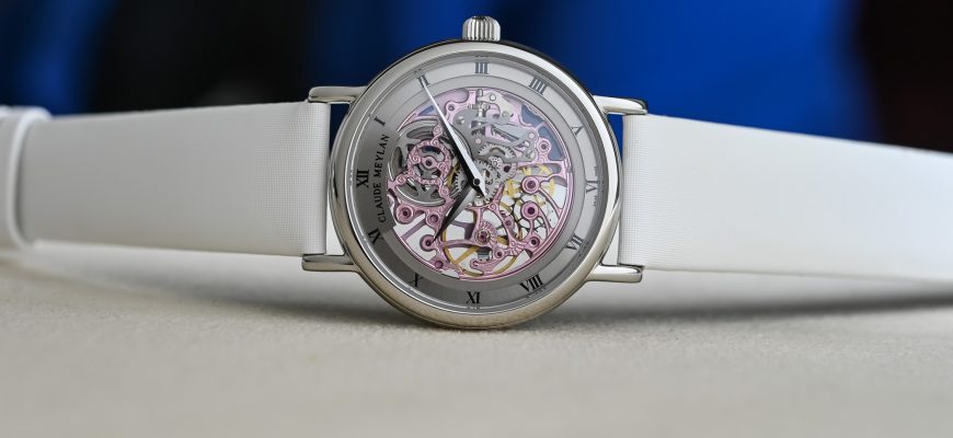 Изысканная красота ажурных часов Claude Meylan Lionne Dentelles: шедевр хронометража