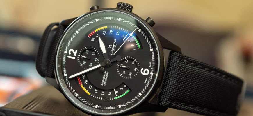 Овладение механикой: представление биретроградных часов с хронографом Reservoir Airfight