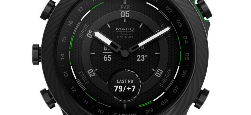 Новый выпуск: Коллекция смарт-часов Garmin MARQ Carbon Luxury Smartwatch