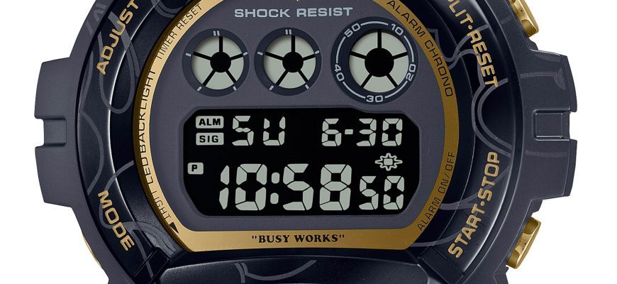 Новый релиз: Часы Casio G-Shock X A Bathing Ape GM-6900BAPE-1