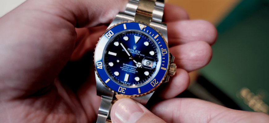 Обзор часов Rolex Submariner Date 126613LB “Bluesy”