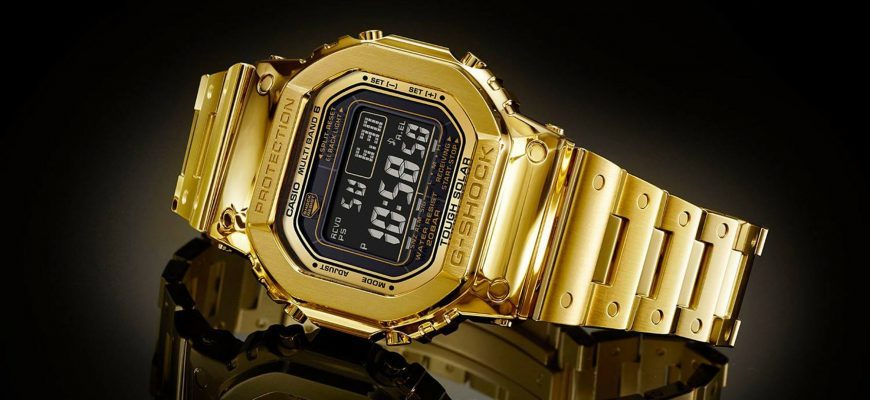 Самые дорогие часы Casio G-Shock за всю историю